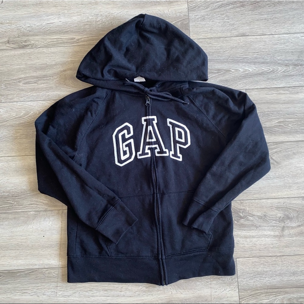 Junior Gap Zip Up Sweater